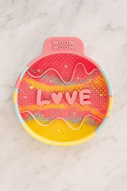 WOOWMOON Tropical Series | Pet Slow Feeder Bowl with Anti-Slip Base