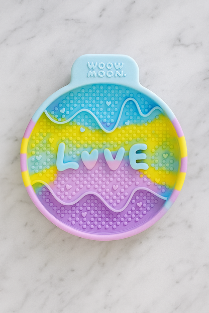 WOOWMOON Tropical Series | Pet Slow Feeder Bowl with Anti-Slip Base