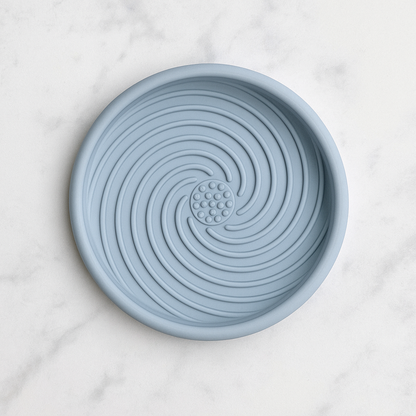 Spiral Silicone Slow Feeder Lick Mat