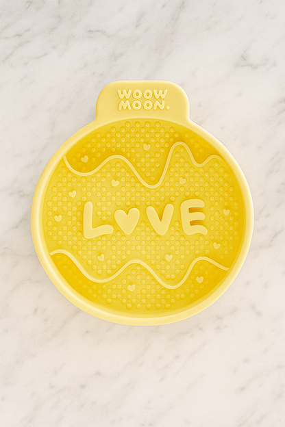 WOOWMOON Tropical Series | Pet Slow Feeder Bowl with Anti-Slip Base