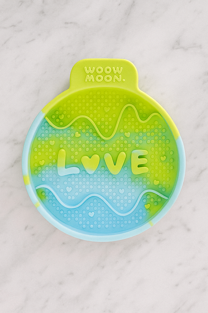WOOWMOON Tropical Series | Pet Slow Feeder Bowl with Anti-Slip Base