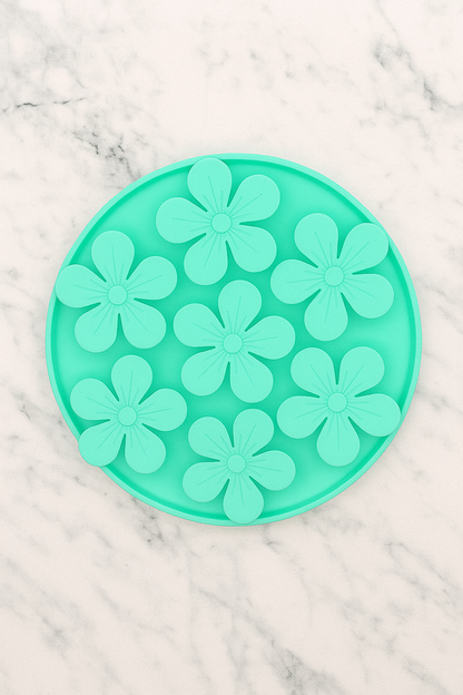 Round Floral Slow Feeder