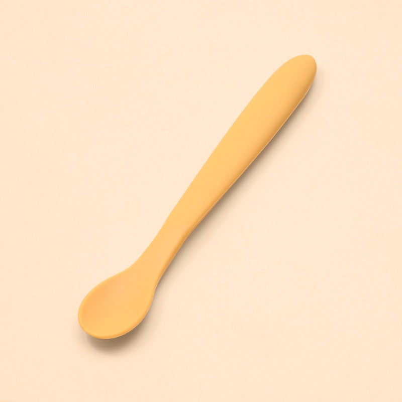 Silicone Spoon Soft Grip Soft Tip BPA FREE for Baby or pets use
